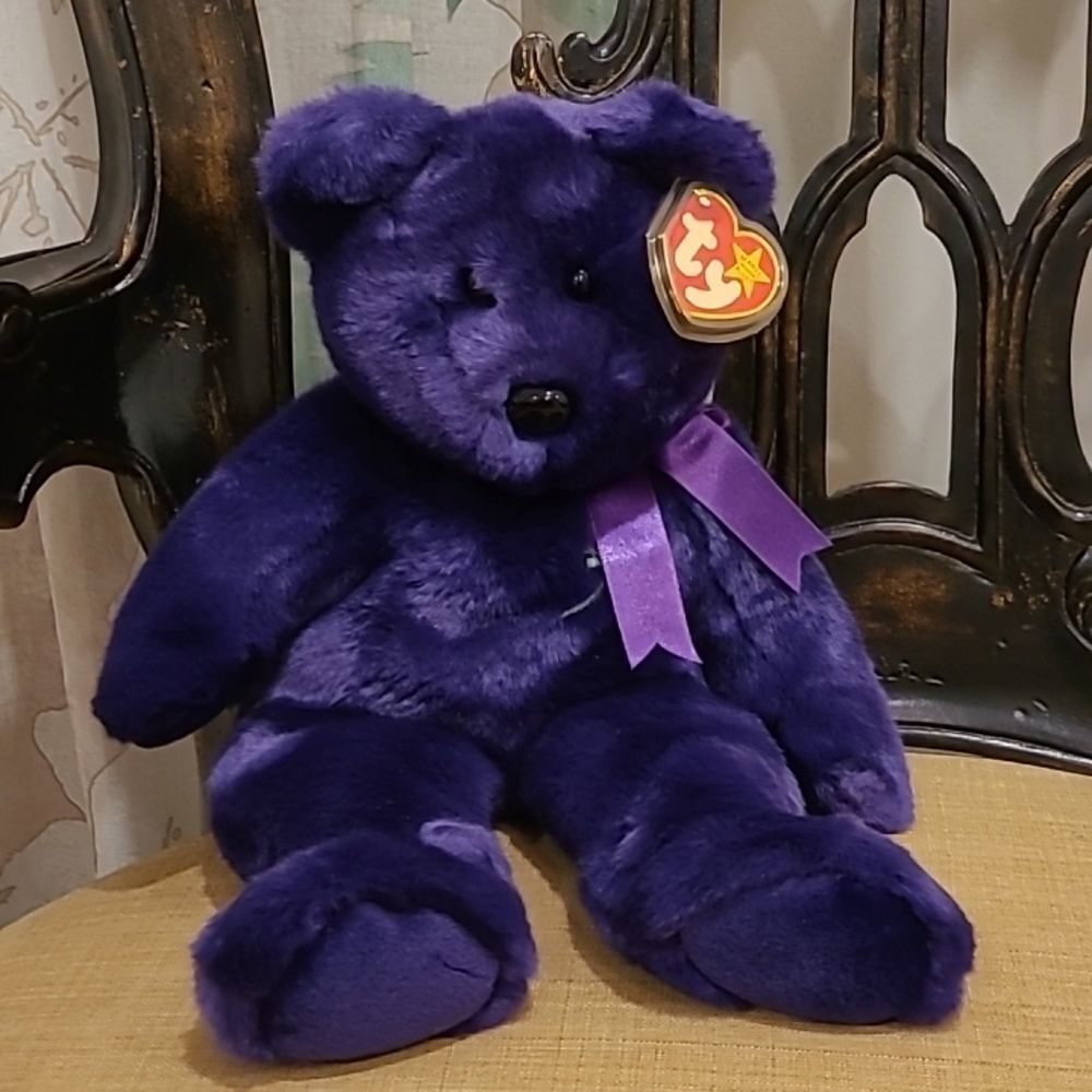Most Valuable Bear! Vintage Princess Diana TY Beanie Baby